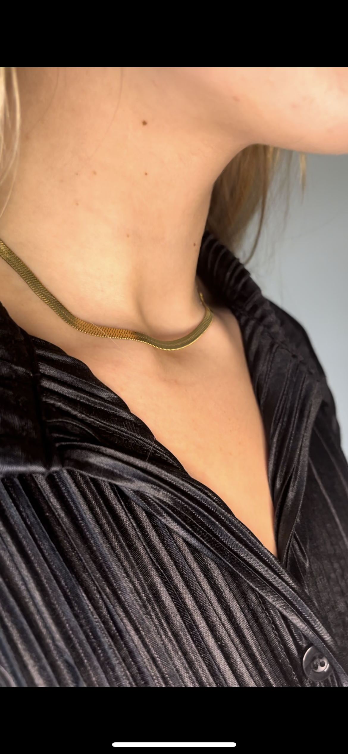 18K Snake chain Necklace